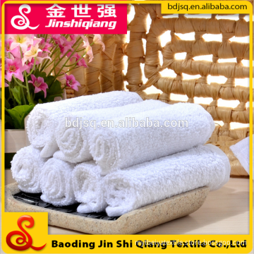 Bulk 100% cotton compressed face towel for airline